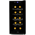 primo pr170wk weinkuehlschrank freistehend 10 flaschen 28 liter klasse e schwarz