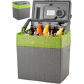 30 liter 2in1 kuehlbox elektrische kuehlbox kuehltasche isoliertasche thermobox warmhaltebox auto camping thermal kuehlbox