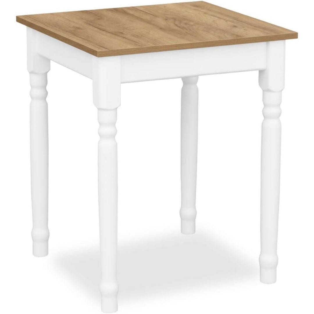 esstisch aus holz kuechentisch 60x60 tisch mit dekorativen beinen esstisch fuer 2 personen tisch klein kueche skandinavisch kuechentisch weiss tischplatte craft eiche gold